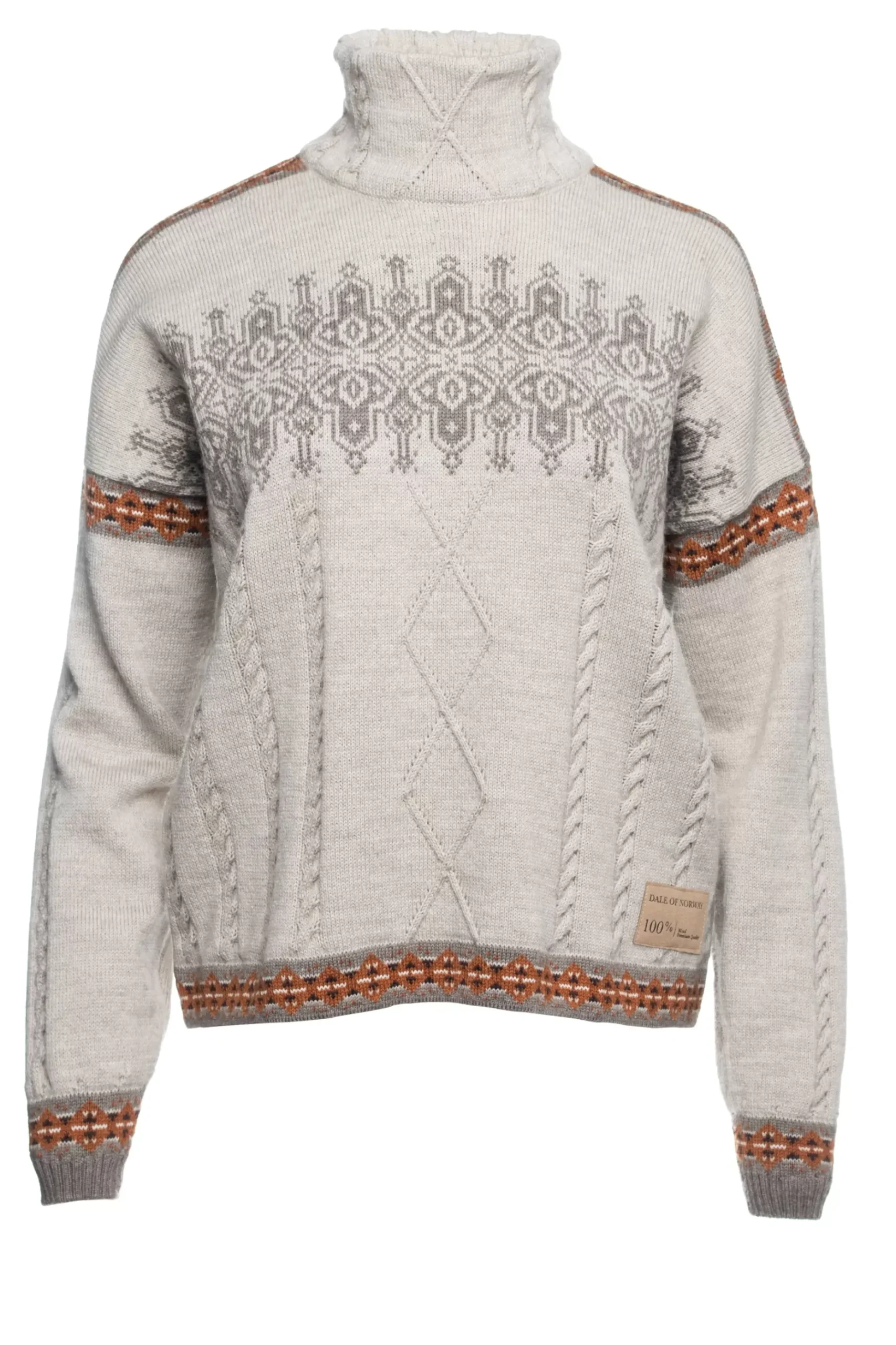Online Dale of Norway Aspoy Ullgenser Dame Sand Copper Mountainstone