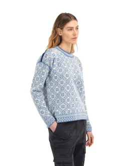 Flash Sale Dale of Norway Bjoroy Ullgenser - Tynn Norsk Ull Lys Bla Offwhite