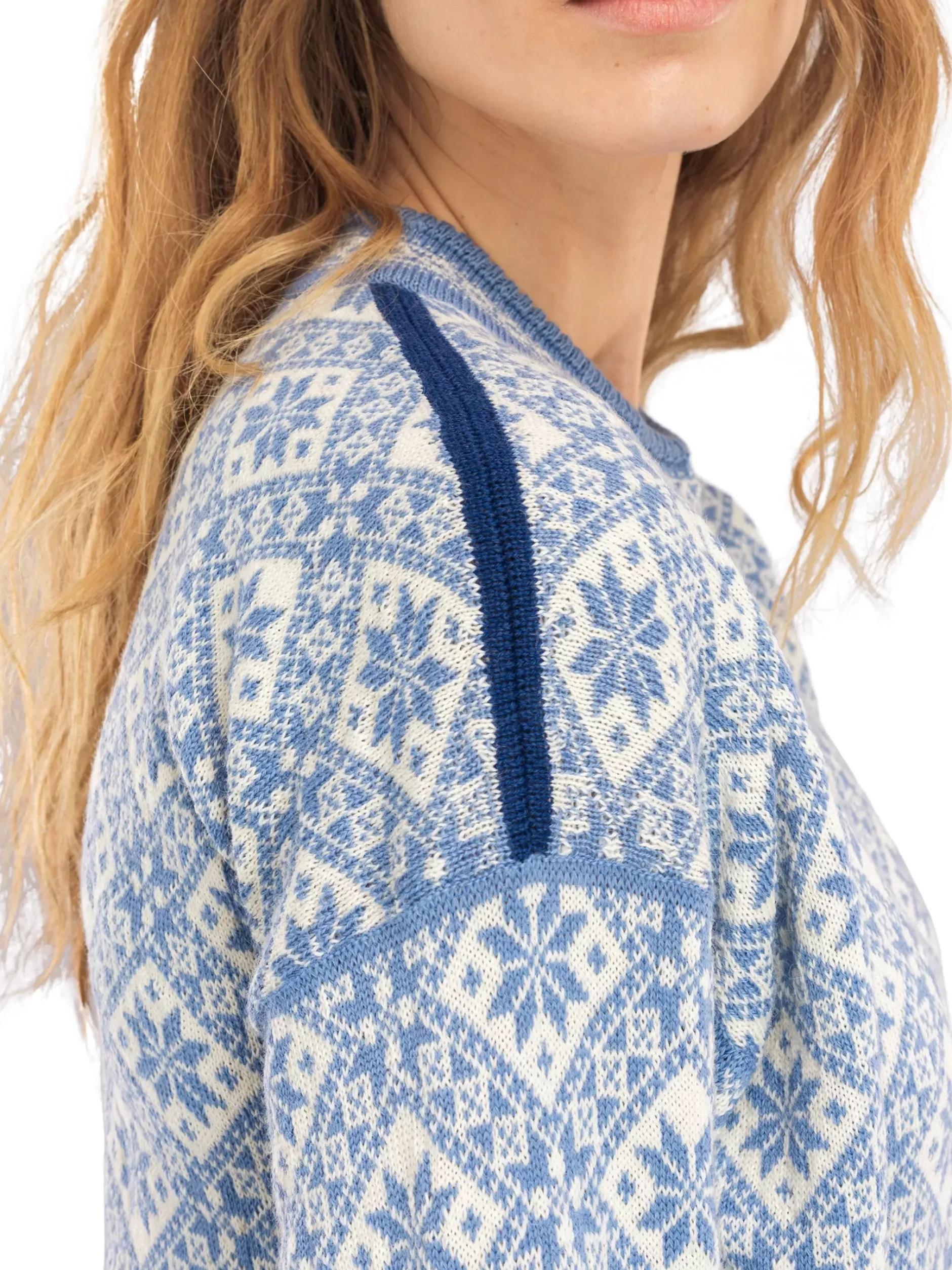Flash Sale Dale of Norway Bjoroy Ullgenser - Tynn Norsk Ull Lys Bla Offwhite