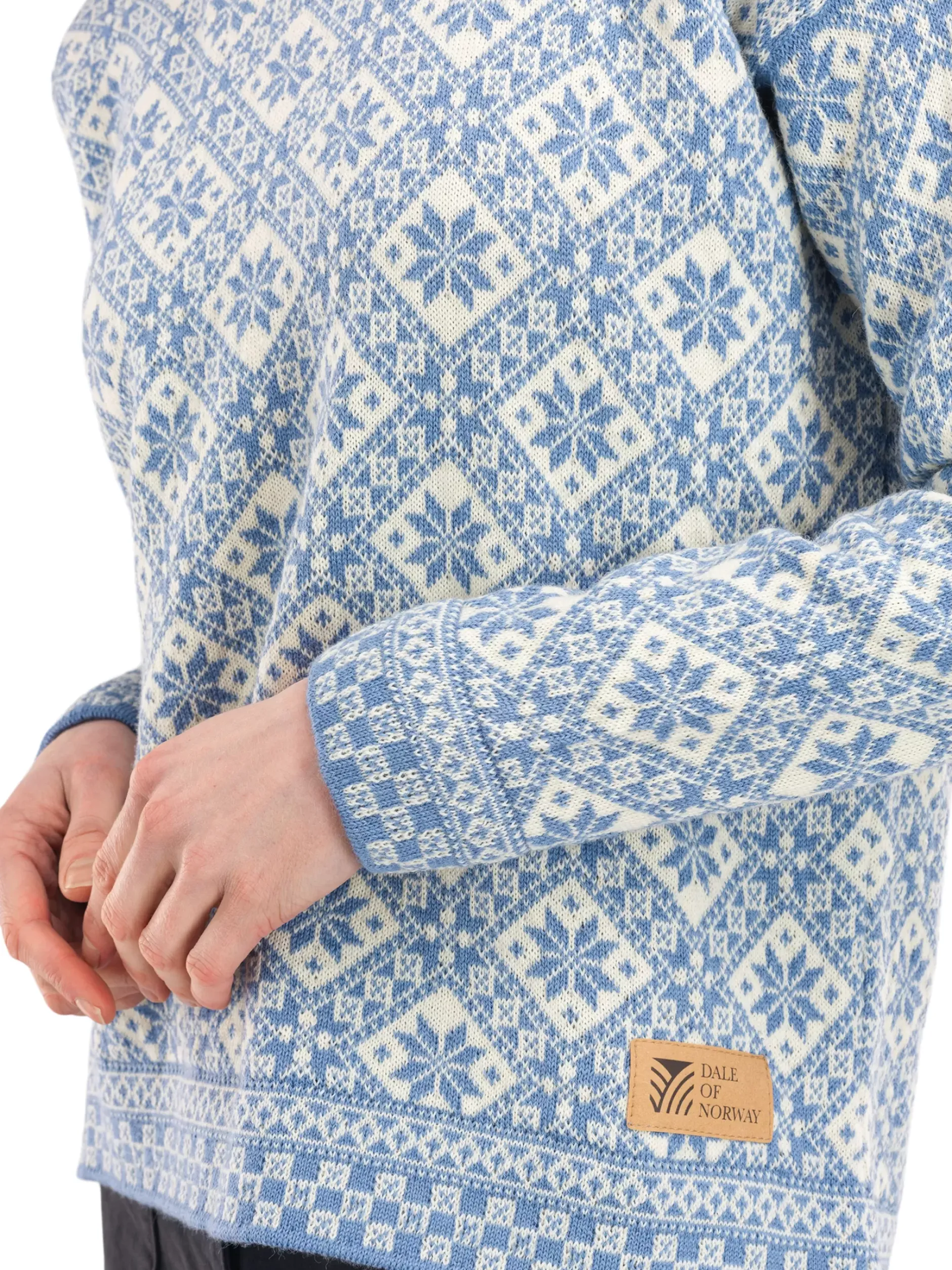 Flash Sale Dale of Norway Bjoroy Ullgenser - Tynn Norsk Ull Lys Bla Offwhite