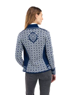 Best Sale Dale of Norway Christiania Ulljakke - Merino Ultramarine