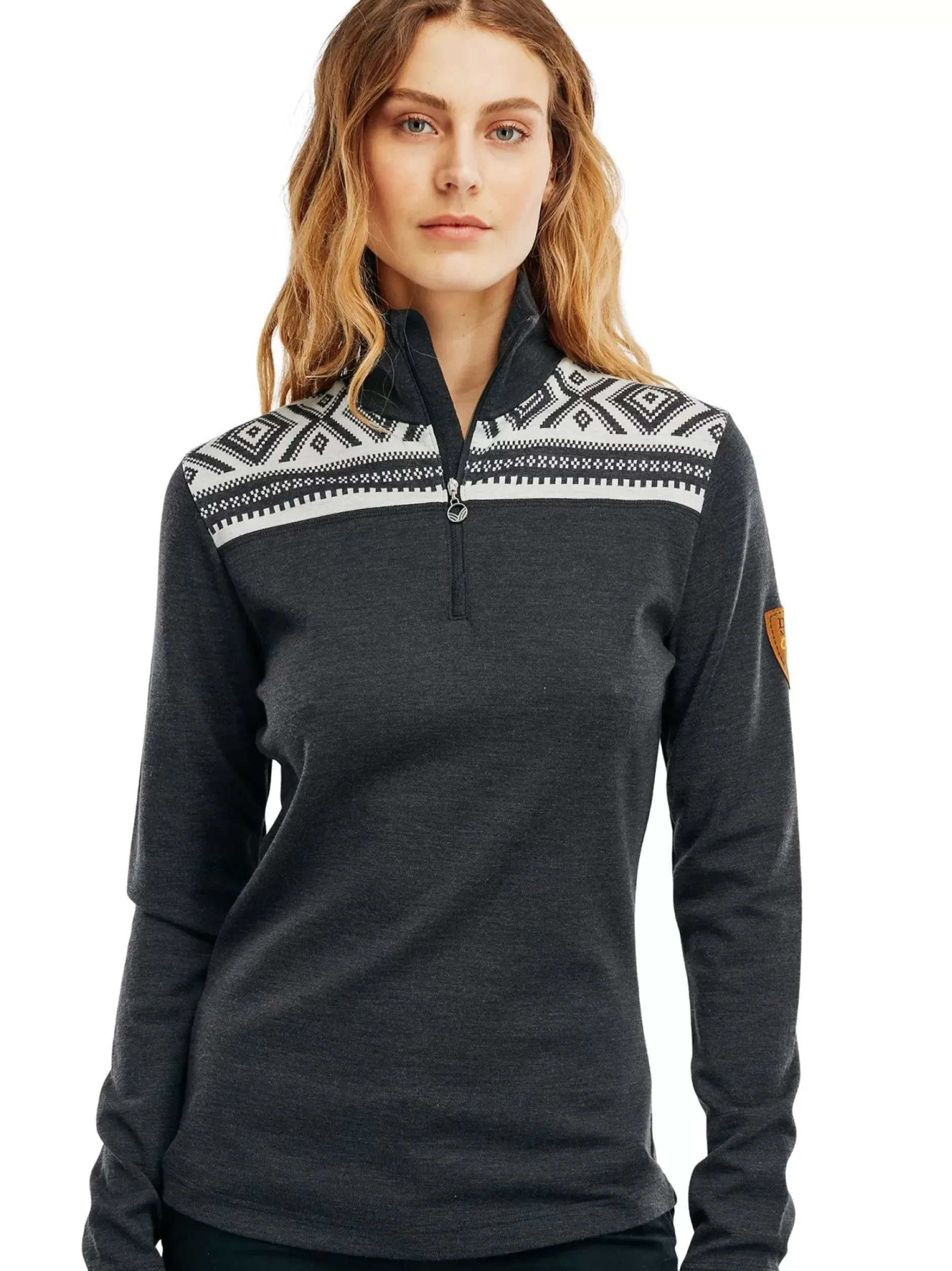 Clearance Dale of Norway Cortina Basic Ullgenser Merino Mork Gra