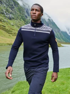 Shop Dale of Norway Cortina Basic Ullgenser Merino Marinebla