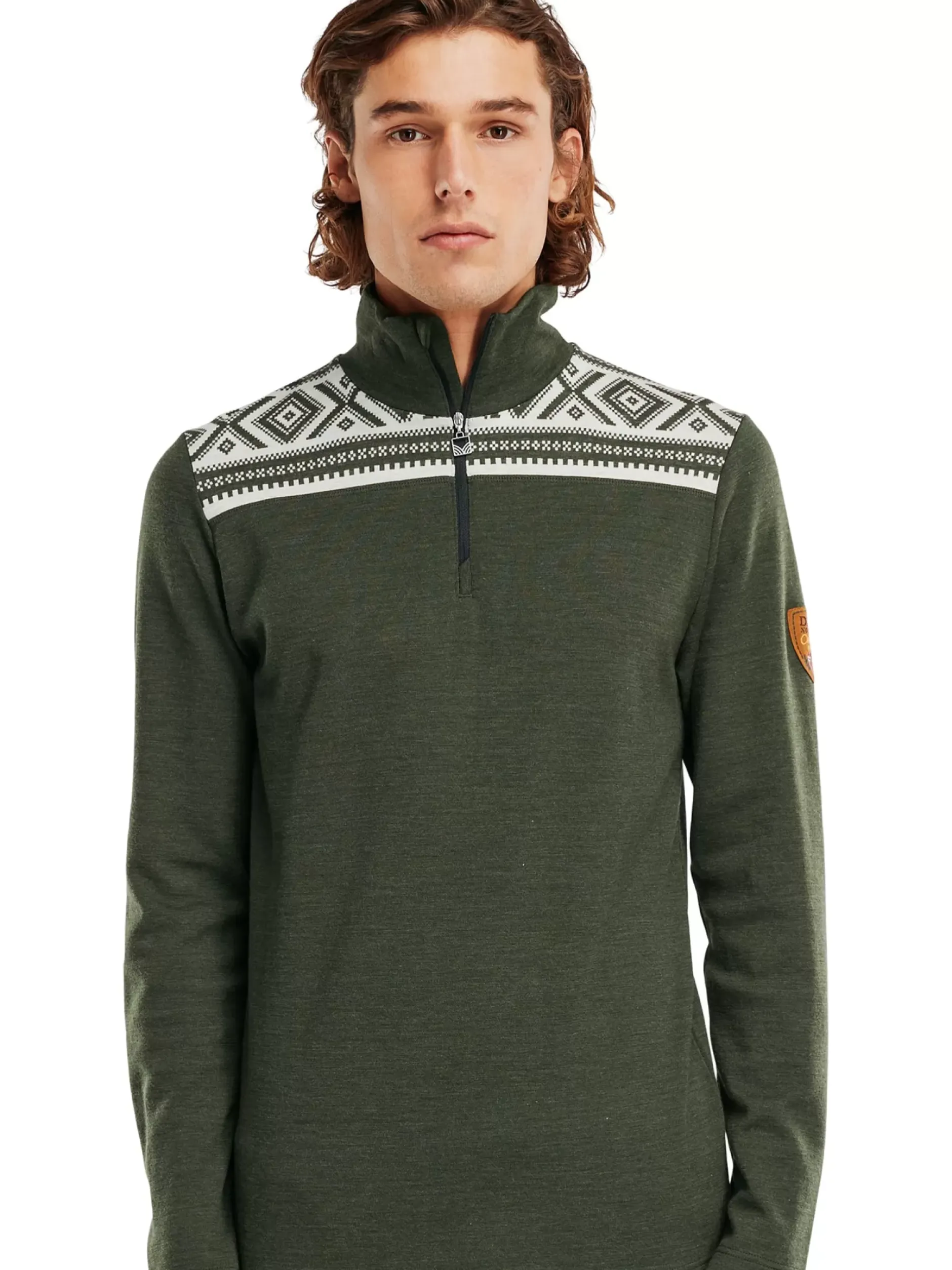 Shop Dale of Norway Cortina Basic Ullgenser Merino Mork Gronn
