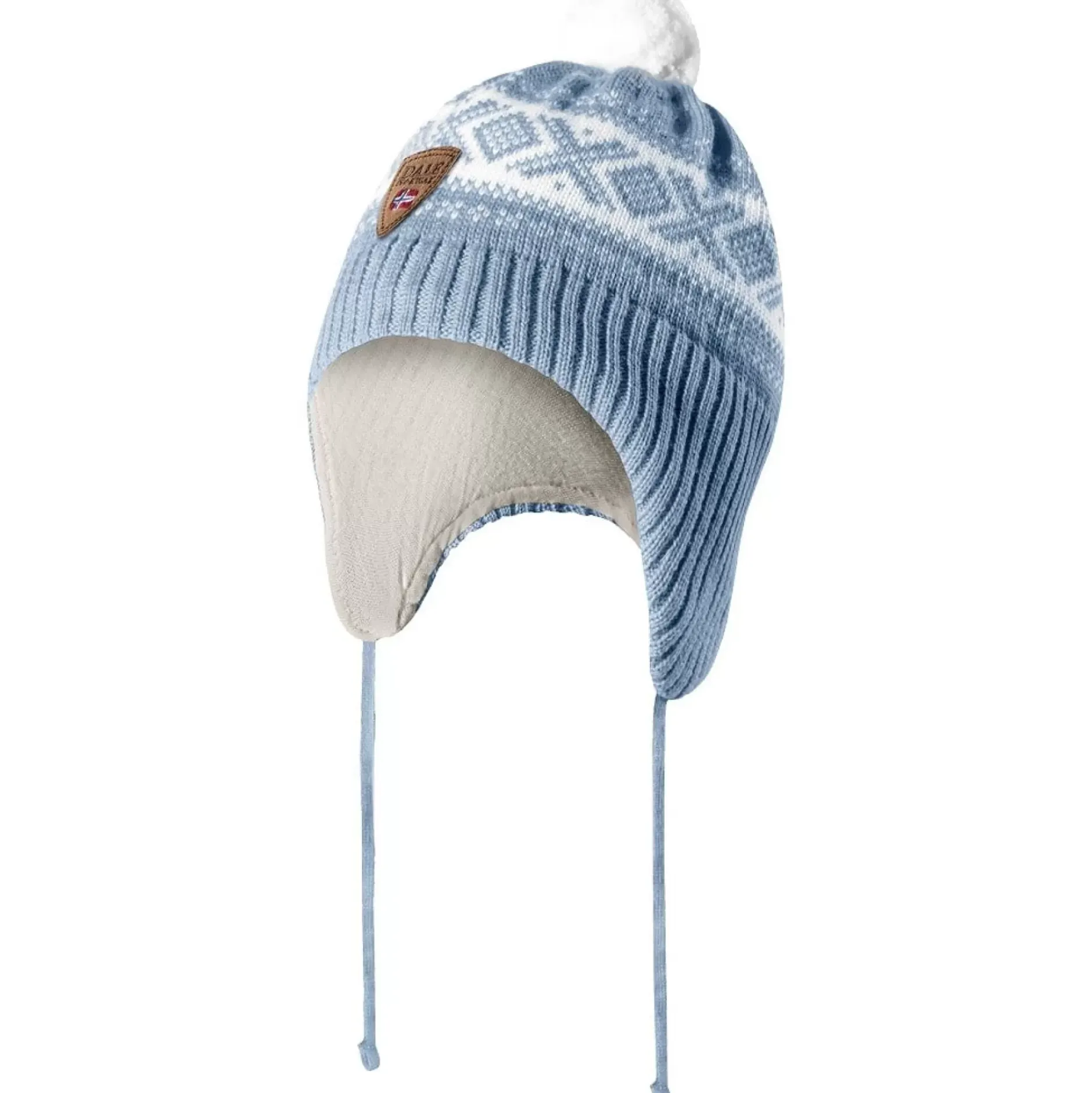 Store Dale of Norway Cortina Lue Barn 2-4 Ar Merino Lysebla