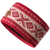 Sale Dale of Norway Cortina 1956 Pannebånd - Norsk Ull - Unisex Rod / Hvit