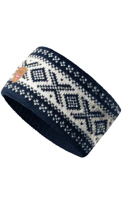 Outlet Dale of Norway Cortina 1956 Pannebånd - Norsk Ull - Unisex Mork Bla