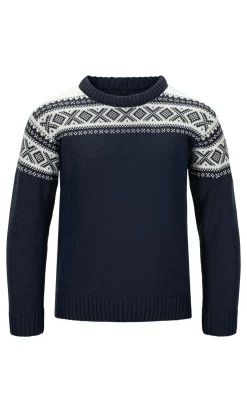 Cheap Dale of Norway Cortina Ullgenser Barn Merino Mork Bla