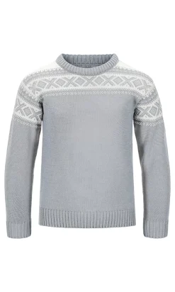 Sale Dale of Norway Cortina Ullgenser Barn Merino Lys Gra