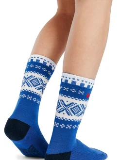 Fashion Dale of Norway Cortina Ullsokker Mork Bla