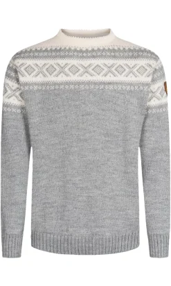 Cheap Dale of Norway Cortina 1956 Unisex Genser - Norsk Ull Gra