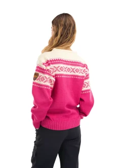Hot Dale of Norway Cortina 1956 Unisex Genser - Norsk Ull Rosa