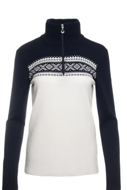 New Dale of Norway Dalestolen Merino Ullgenser Dame Offwhite/Navy