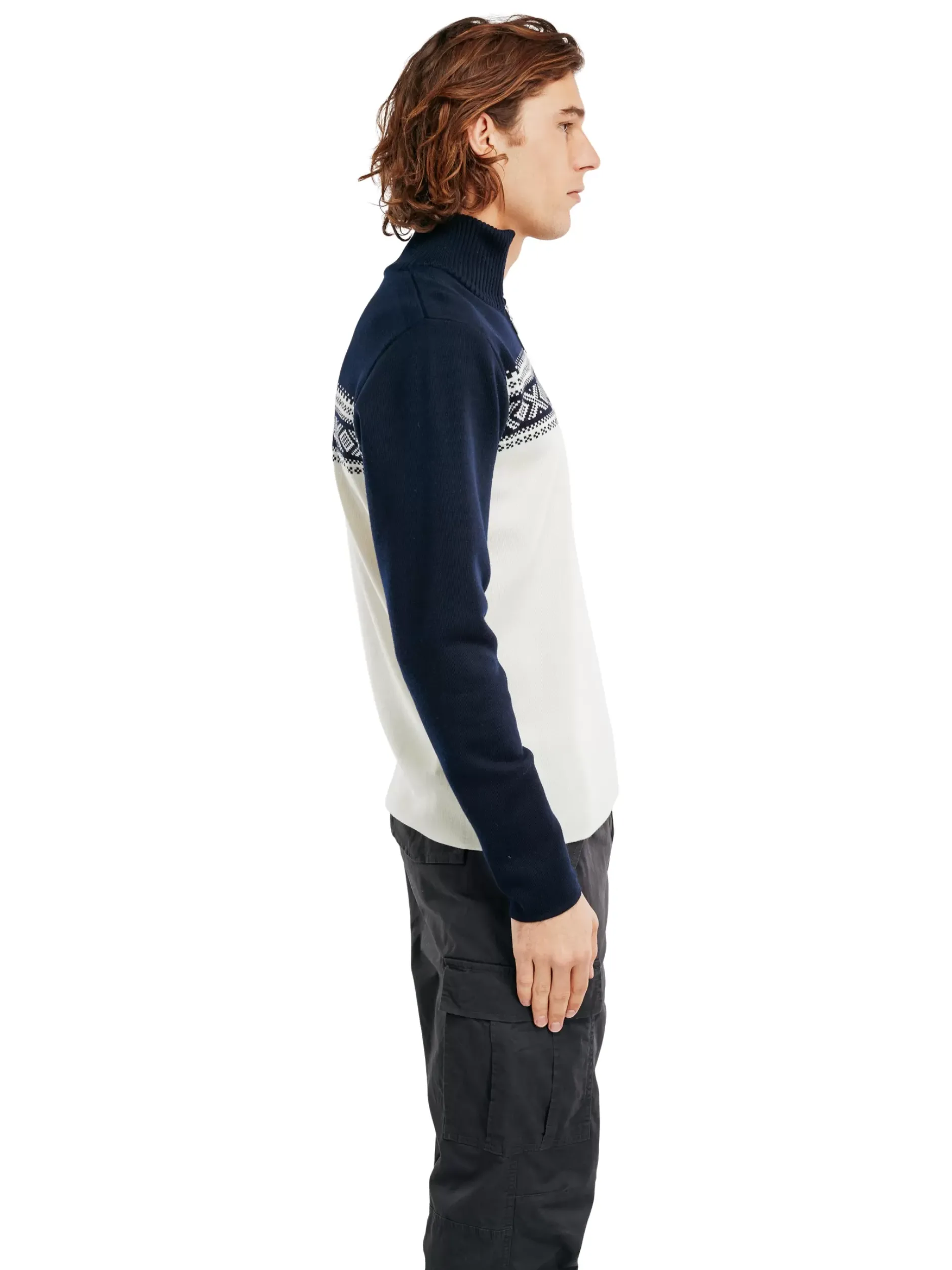 Shop Dale of Norway Dalestolen Merino Ullgenser Herre Offwhite