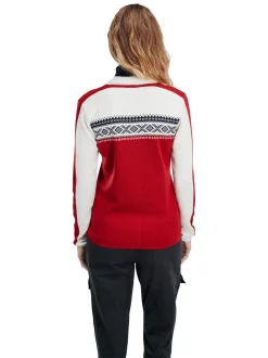 Store Dale of Norway Dystingen Damejakke Rod/Offwhite