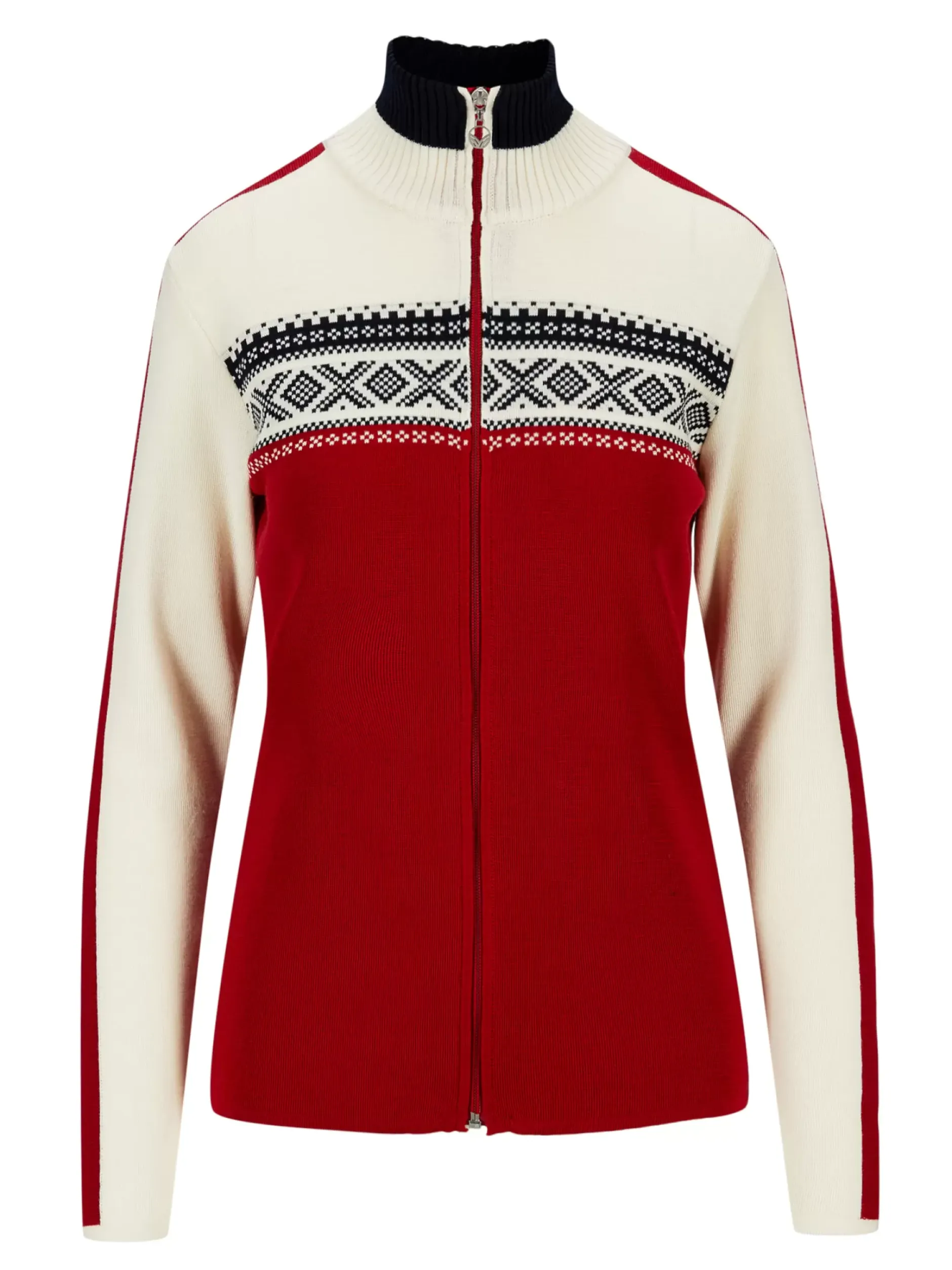 Store Dale of Norway Dystingen Damejakke Rod/Offwhite
