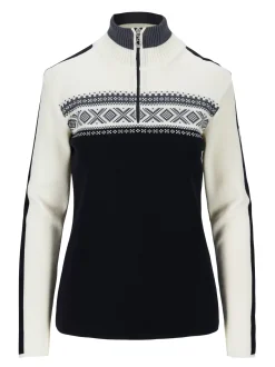 Sale Dale of Norway Dystingen Merino Ullgenser Dame Sort
