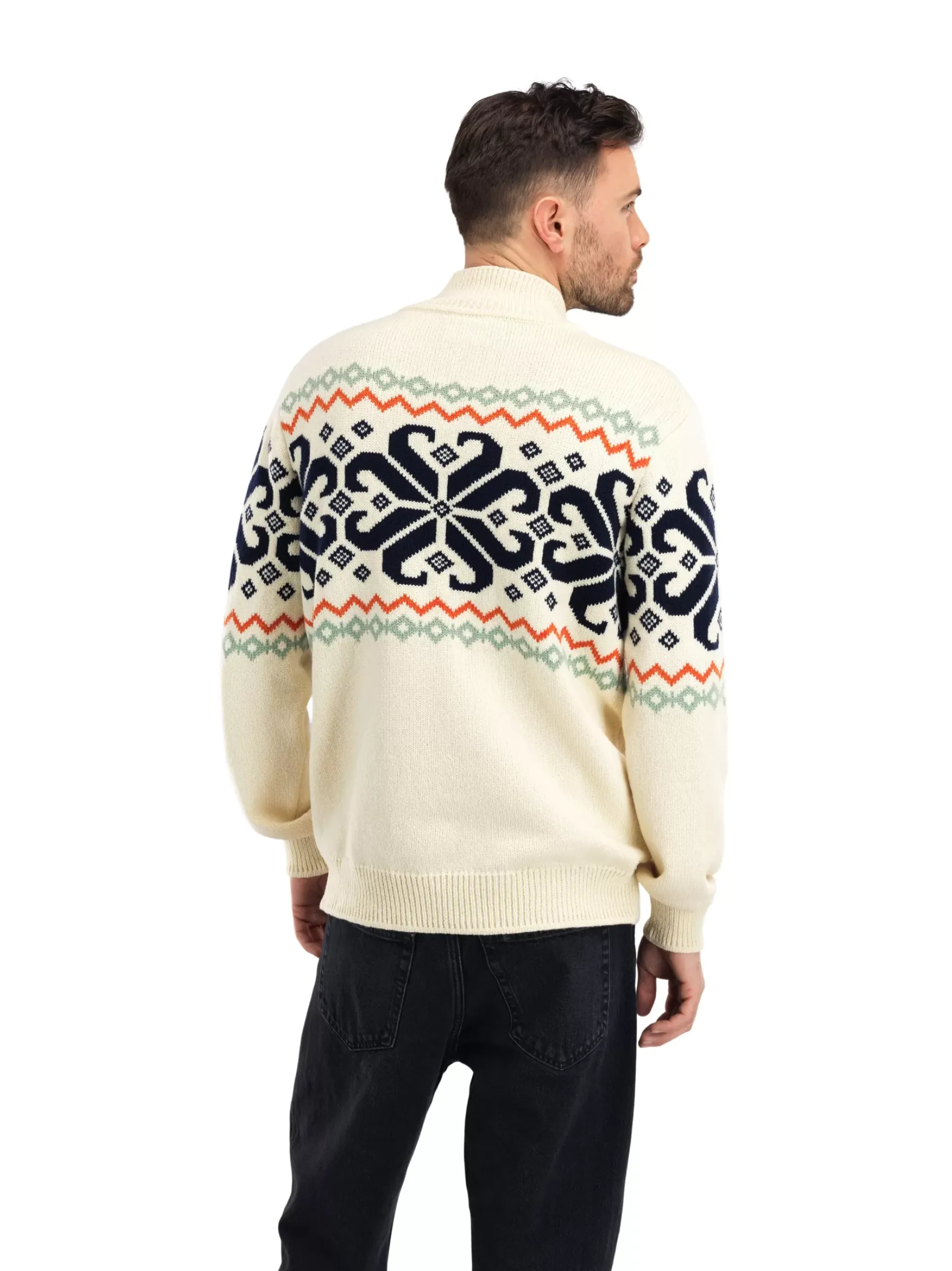 Online Dale of Norway Falkeberg Herregenser Offwhite Sort