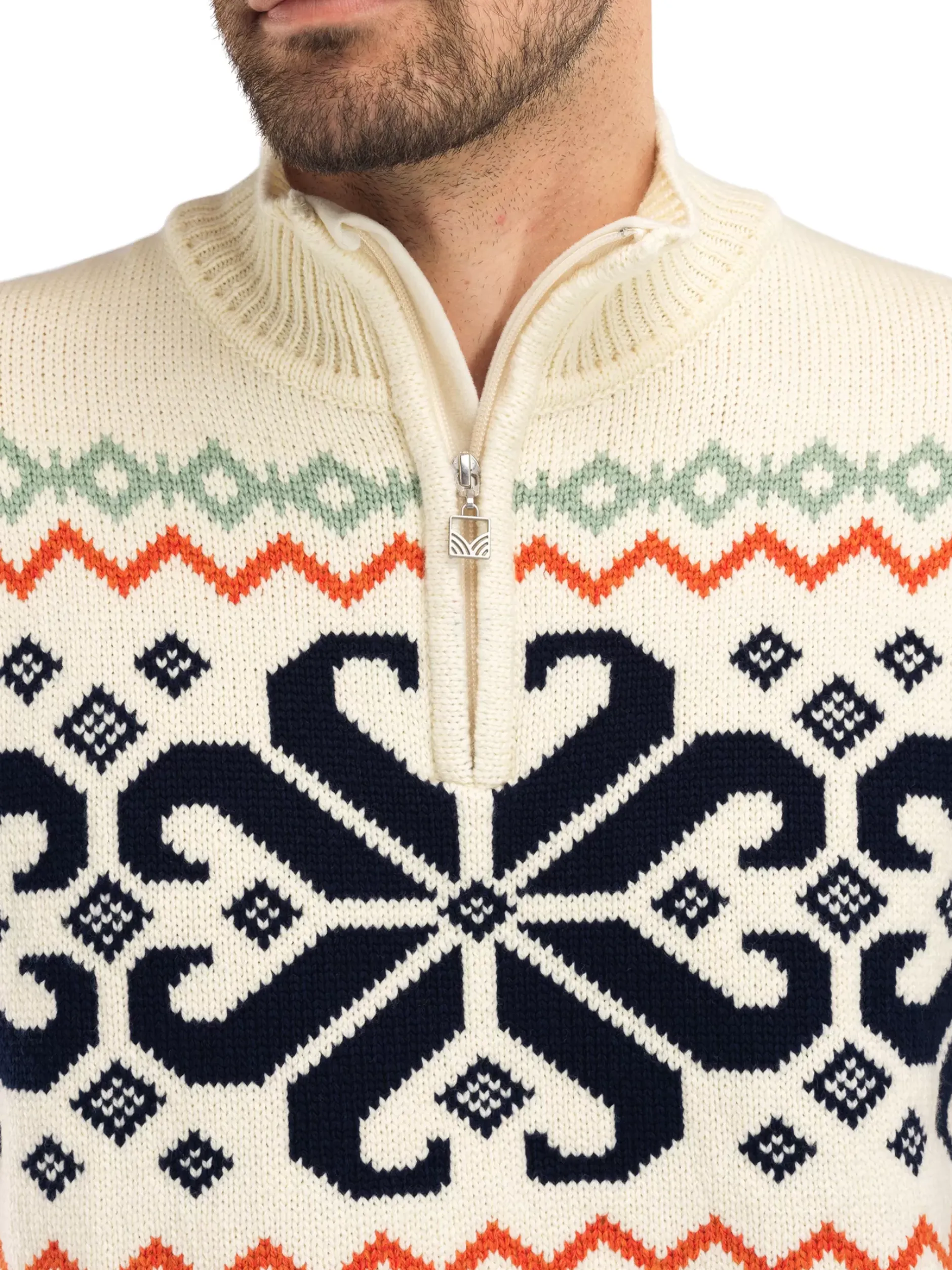 Online Dale of Norway Falkeberg Herregenser Offwhite Sort