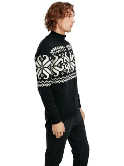 Best Dale of Norway Falkeberg Herregenser Sort Offwhite
