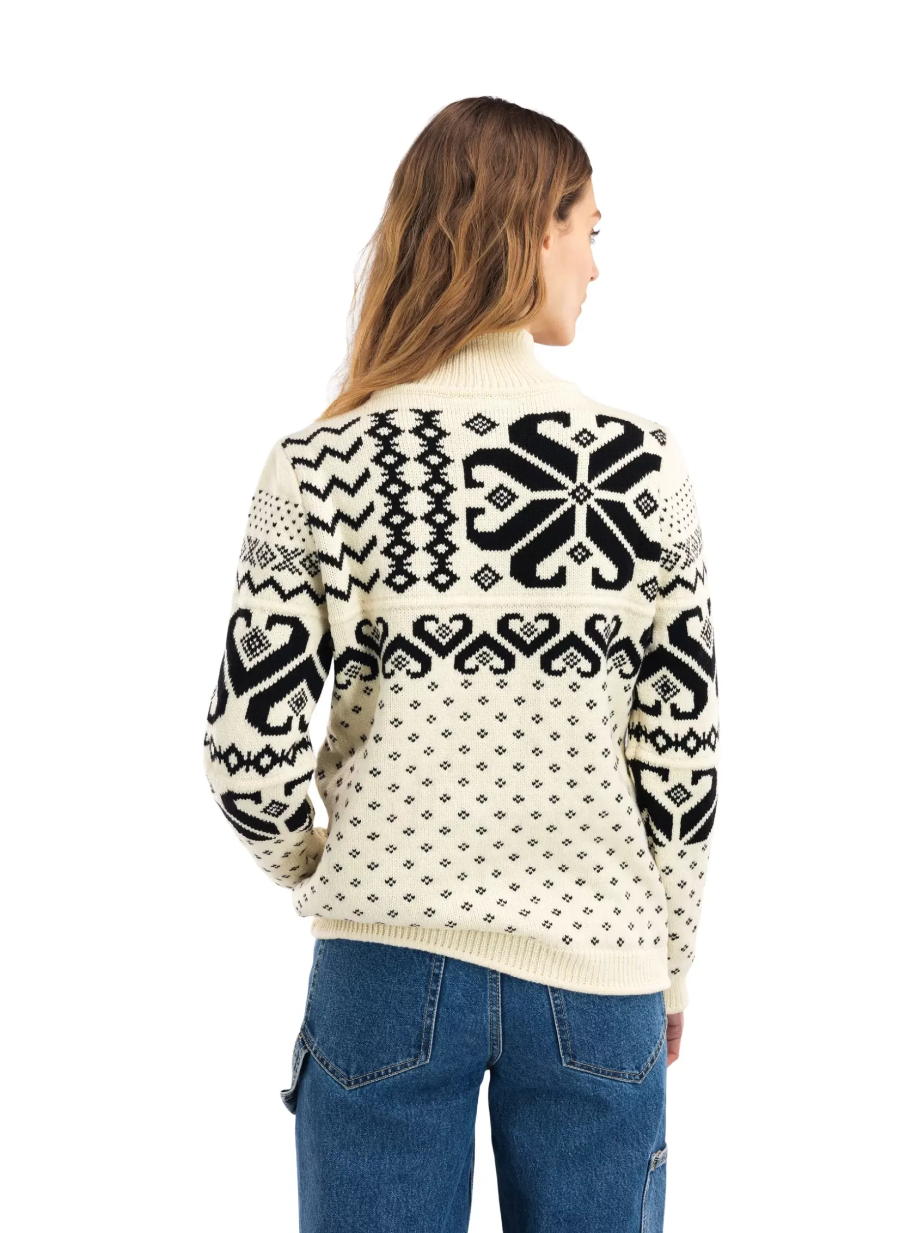 New Dale of Norway Fannaraki Ullgenser Offwhite