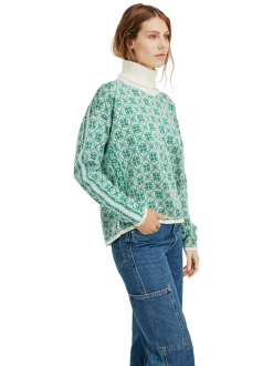 Cheap Dale of Norway Firda Ullgenser - Merino Lys Gronn / Offwhite
