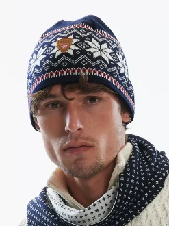 New Dale of Norway Garmisch Lue Merino Unisex Mork Bla