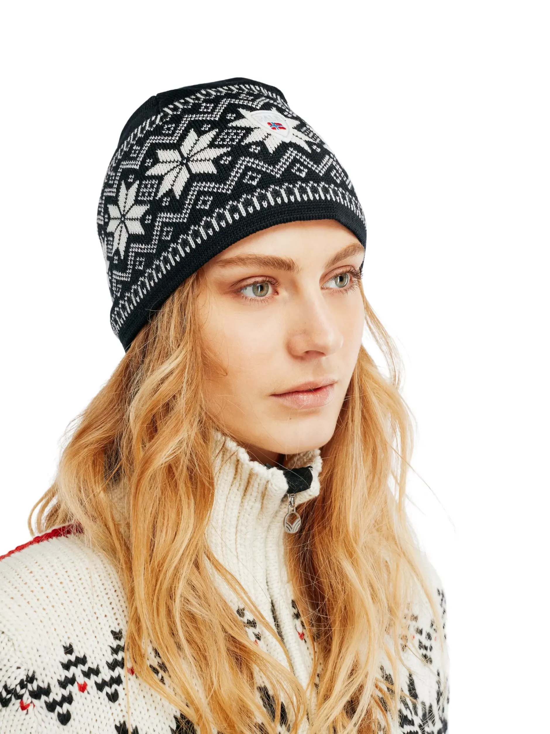 Outlet Dale of Norway Garmisch Lue Merino Unisex Sort