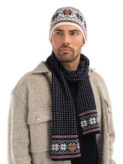 Best Sale Dale of Norway Garmisch Ullskjerf Merino Unisex Mork Bla