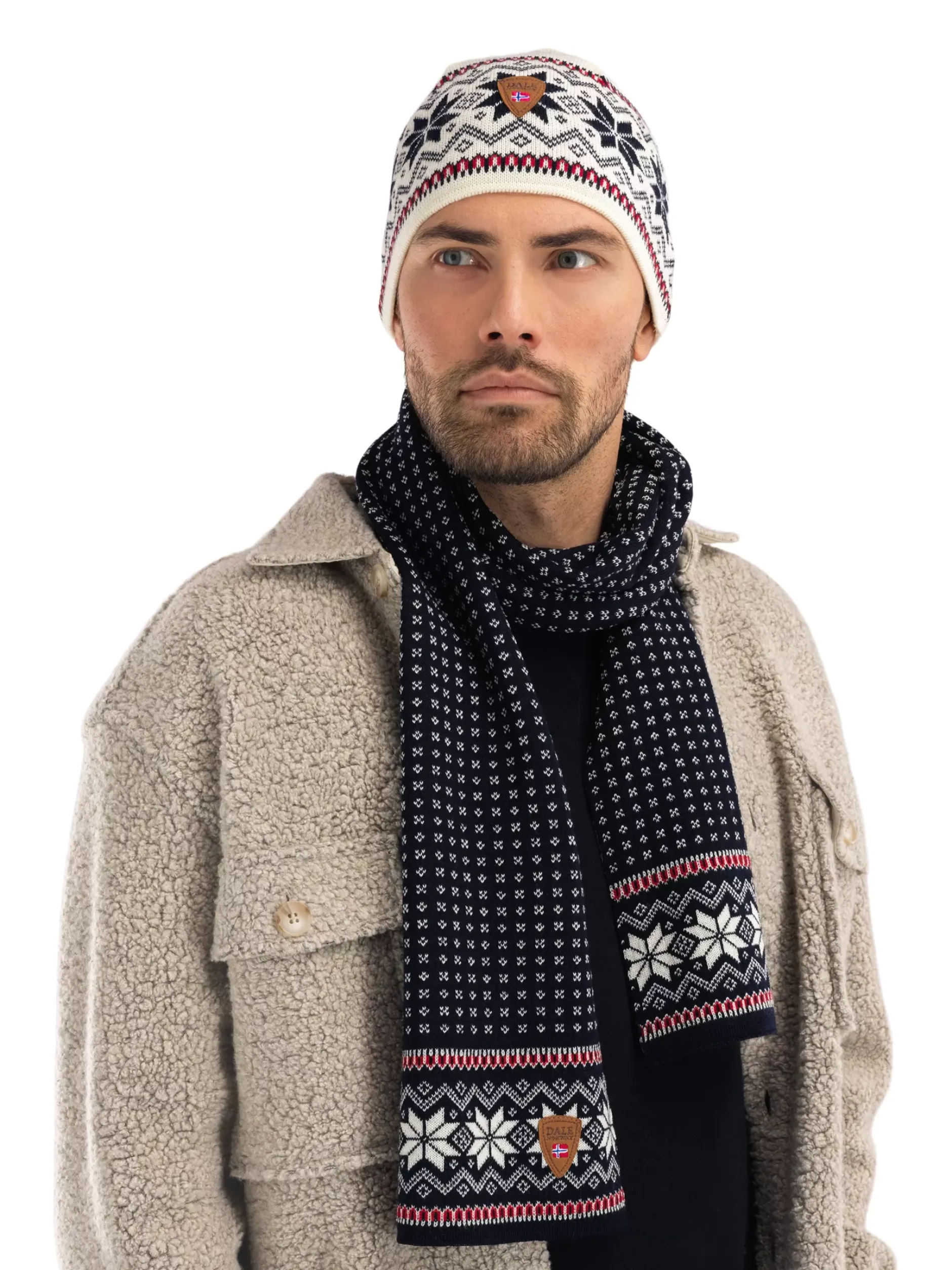Best Sale Dale of Norway Garmisch Ullskjerf Merino Unisex Mork Bla