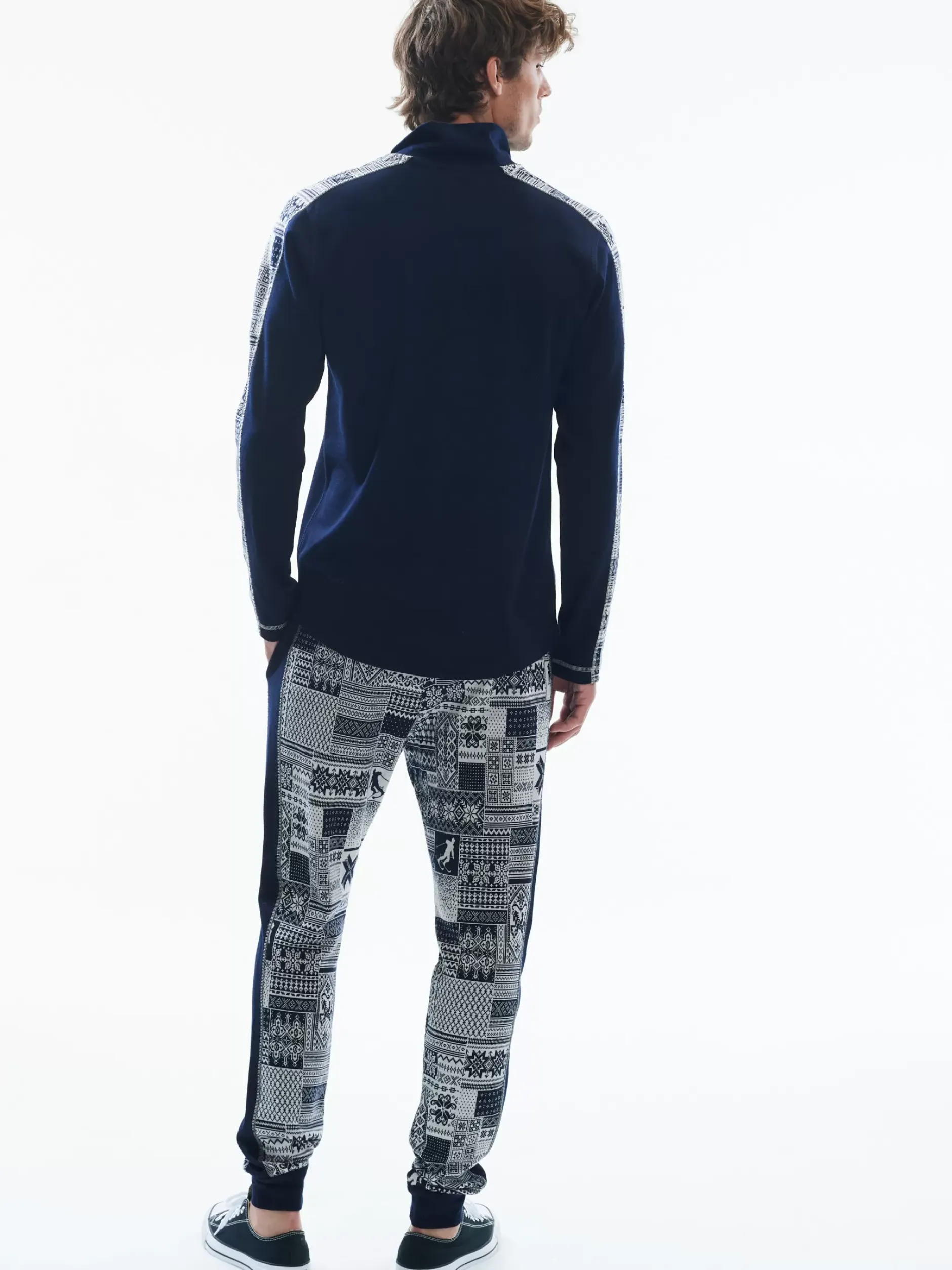 Fashion Dale of Norway History Basic Ullgenser Merino Marinebla