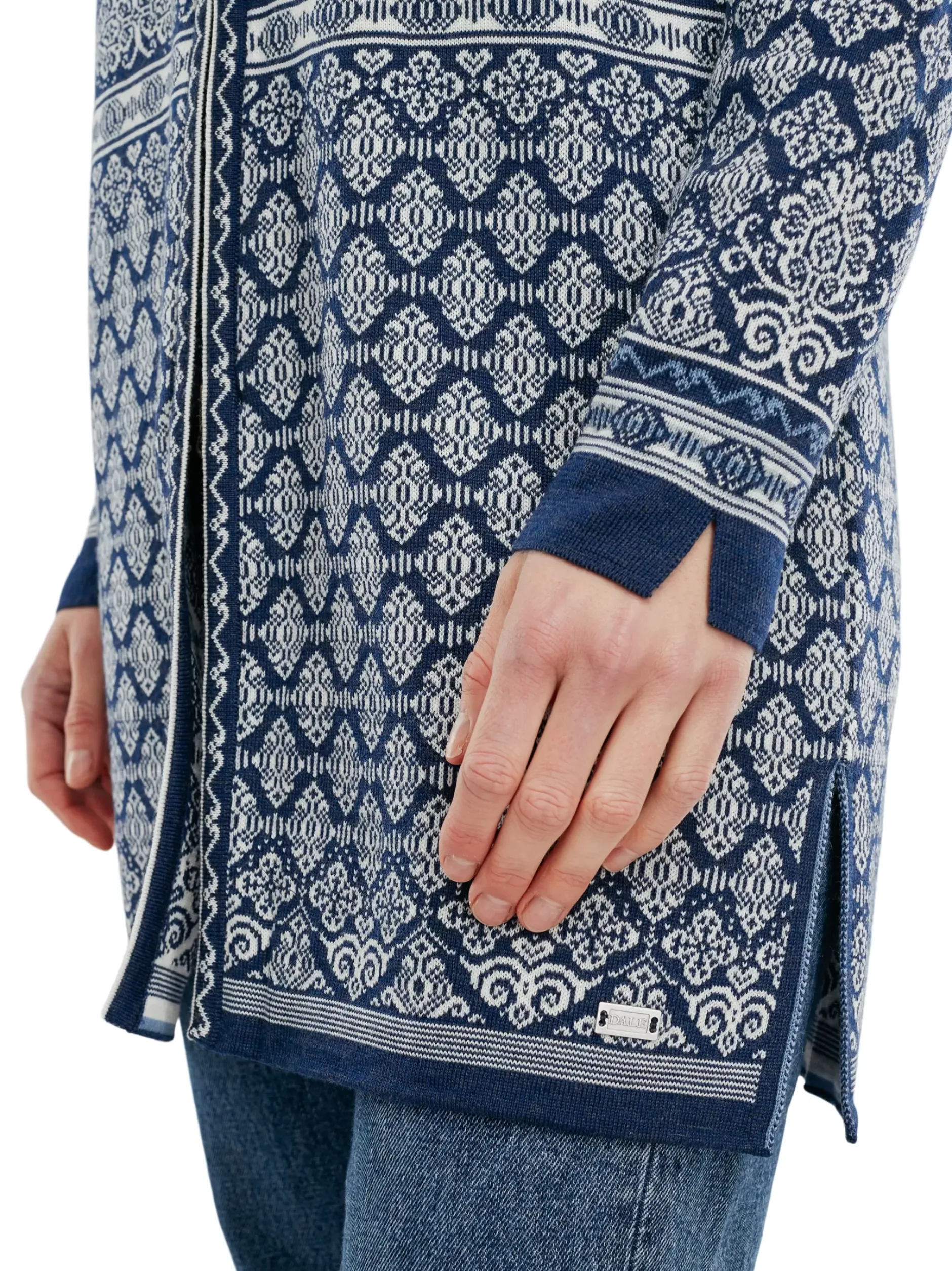 Fashion Dale of Norway Ingeborg Ulljakke - Merino Mork Bla