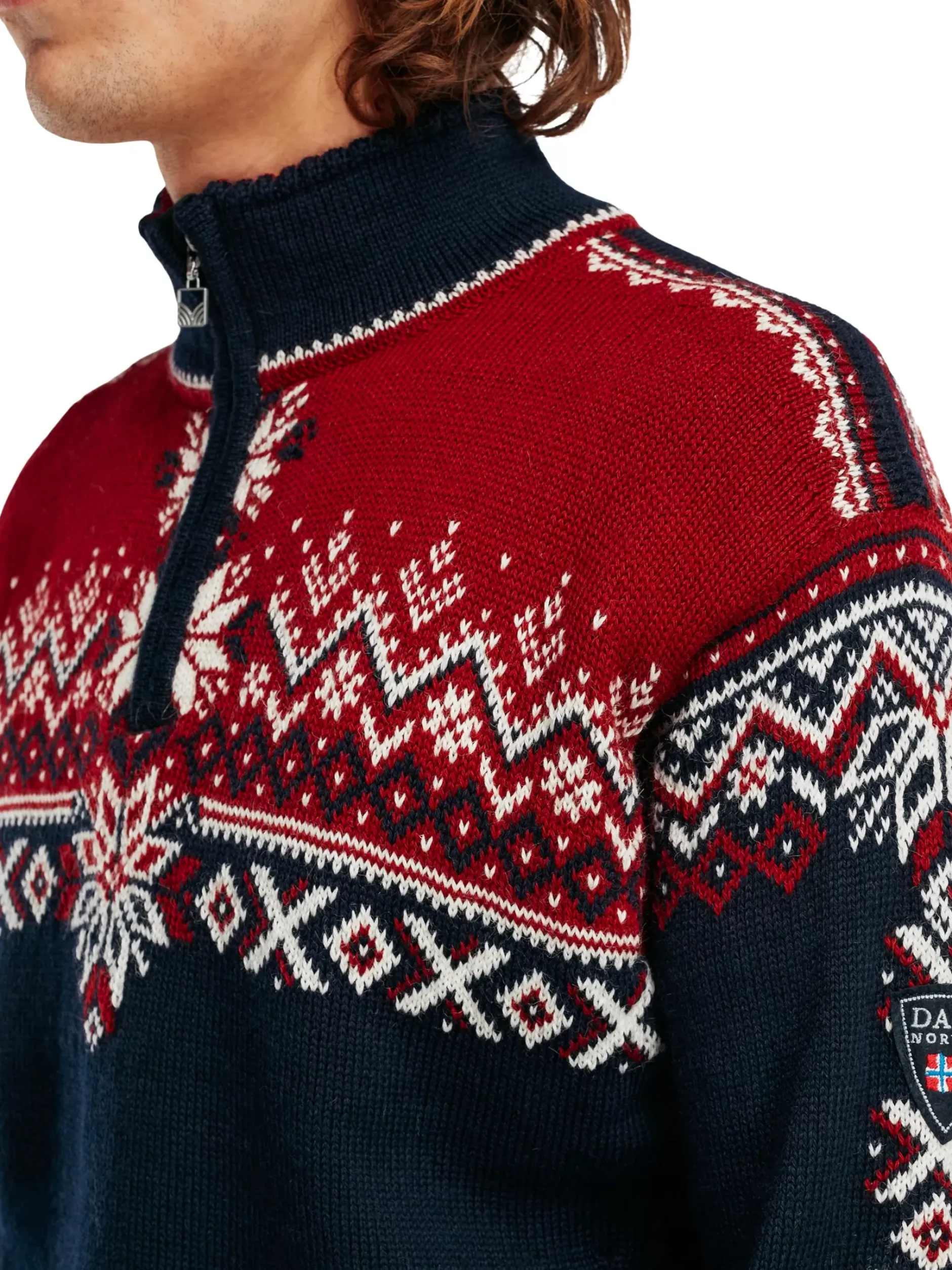 Cheap Dale of Norway Jubileumsgenser 140 Ar Mork Bla