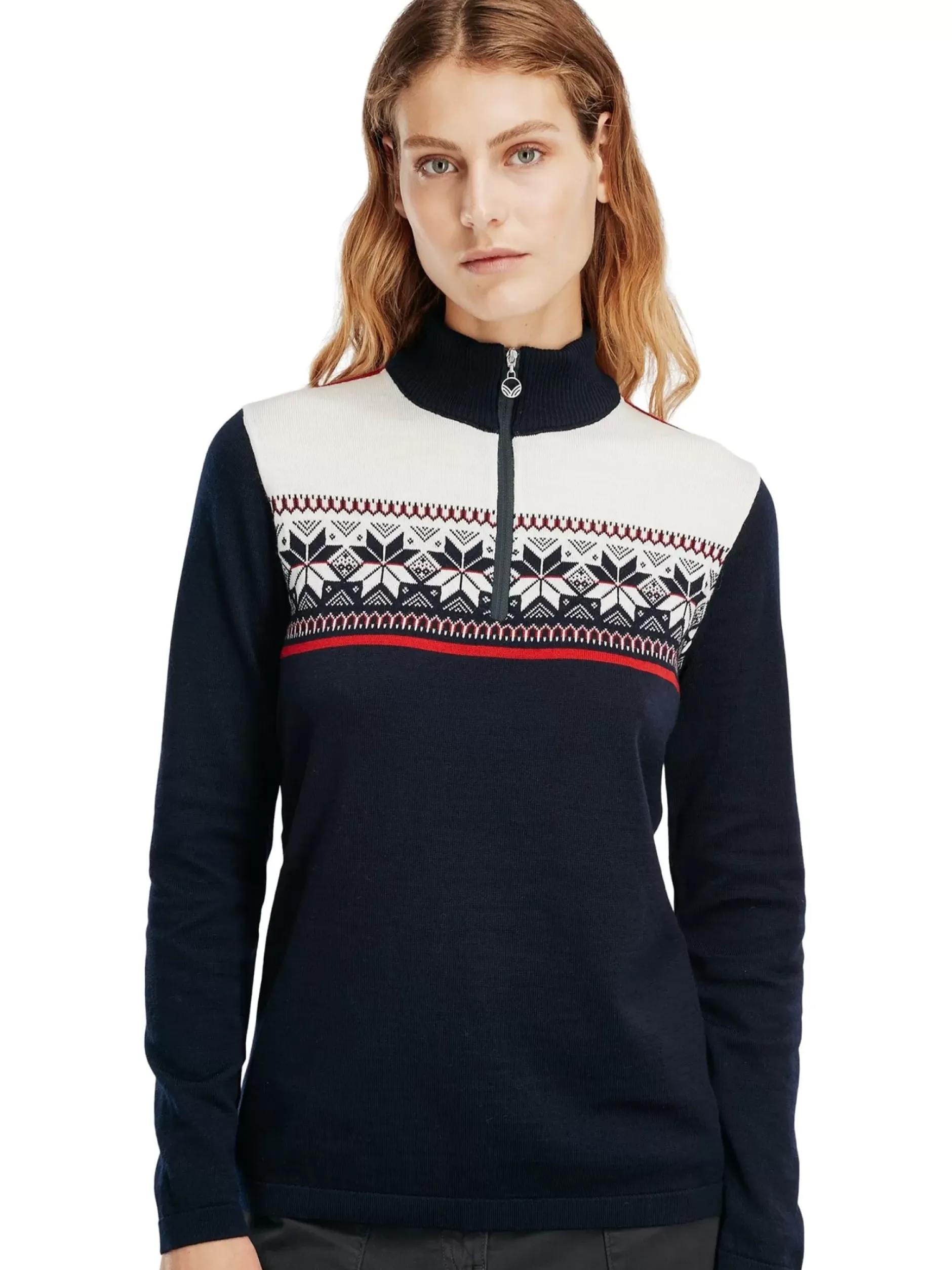 Sale Dale of Norway Liberg Damegenser Mork Bla