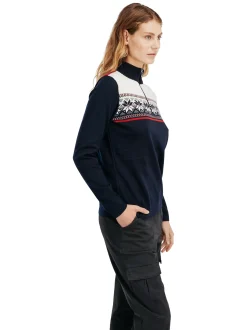 Sale Dale of Norway Liberg Damegenser Mork Bla
