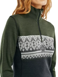 Discount Dale of Norway Moritz Basic Ullgenser Merino Mork Gronn/ Offwhite
