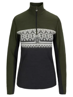 Discount Dale of Norway Moritz Basic Ullgenser Merino Mork Gronn/ Offwhite