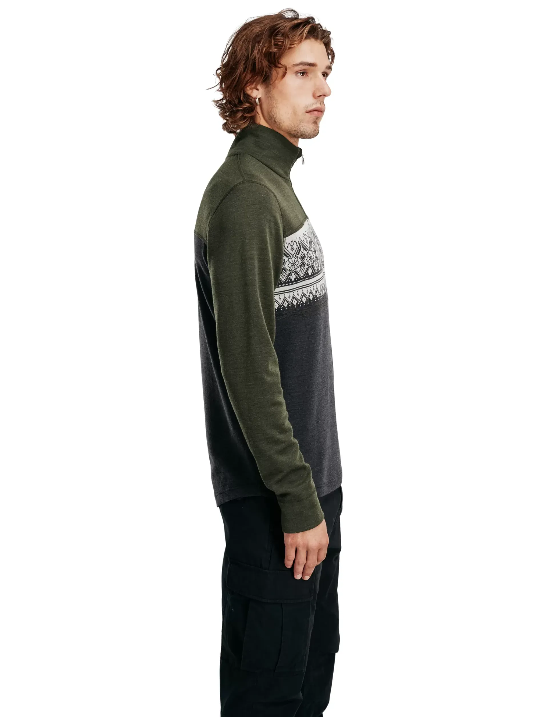 Best Dale of Norway Moritz Basic Ullgenser Merino Mork Gronn