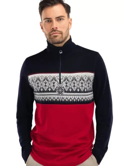 Store Dale of Norway Moritz Basic Ullgenser Merino Rod / Marinebla
