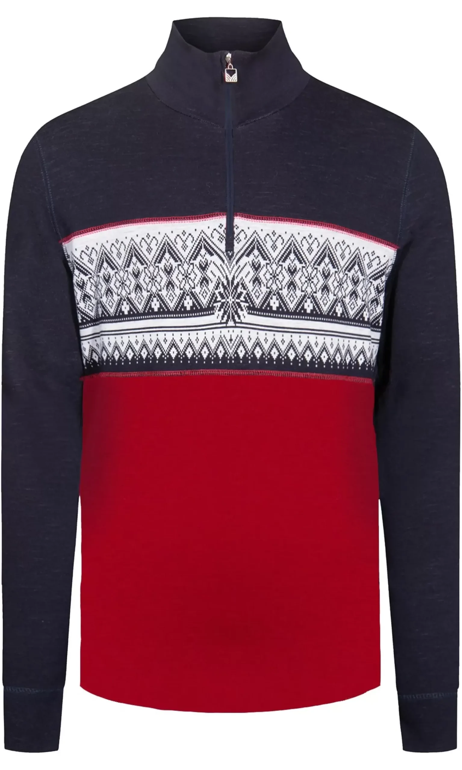 Store Dale of Norway Moritz Basic Ullgenser Merino Rod / Marinebla