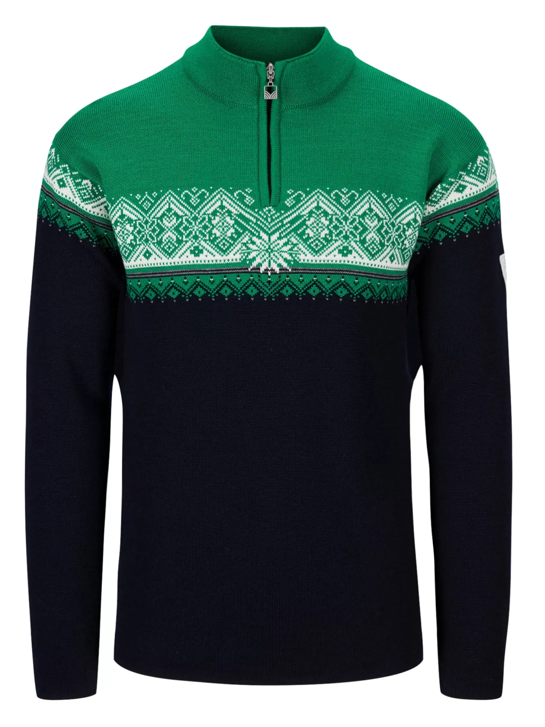 New Dale of Norway Moritz Ullgenser Mork Bla / Lys Gronn