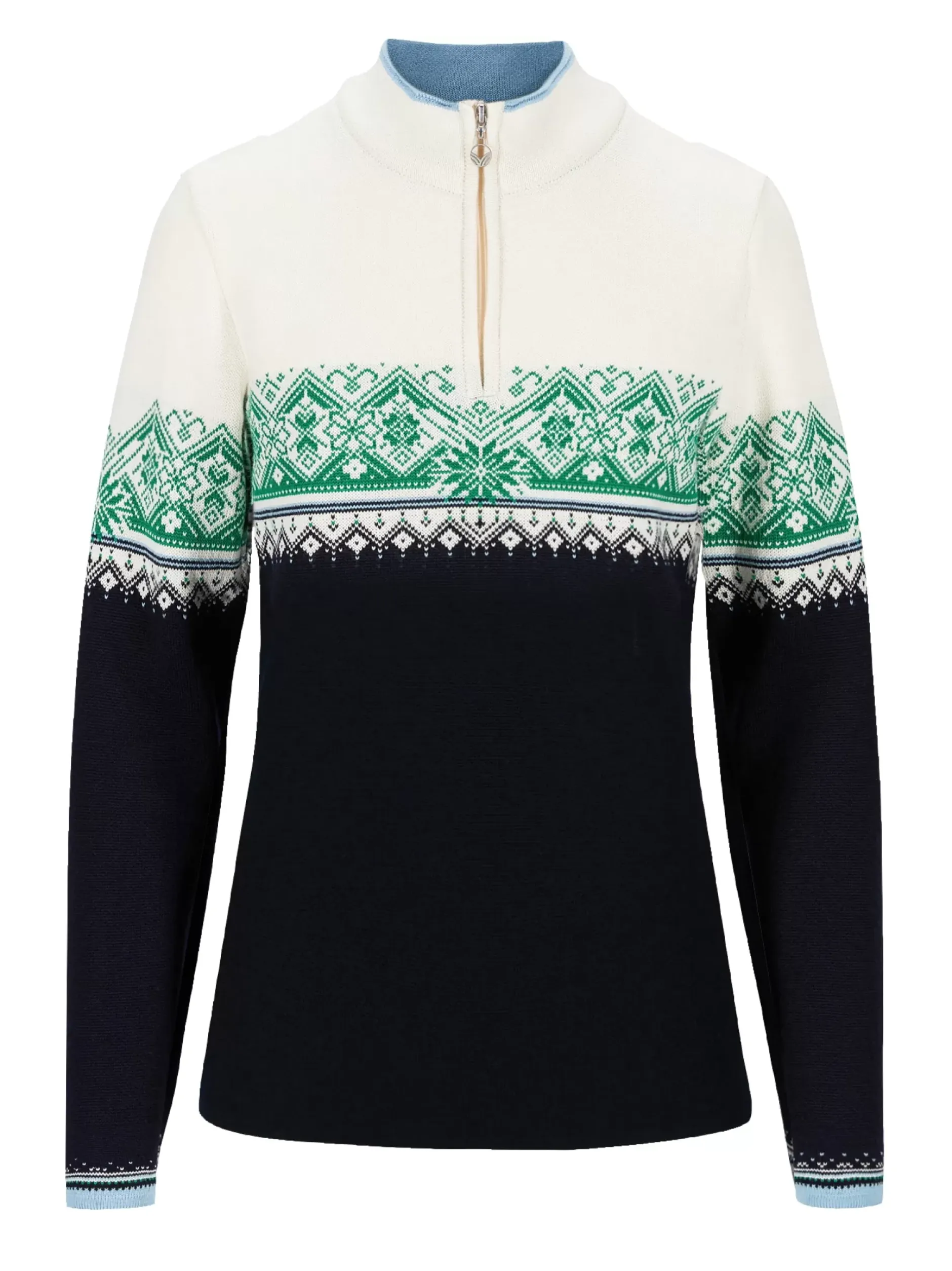 Cheap Dale of Norway Moritz Ullgenser - Merino Mork Bla - Lys Gronn