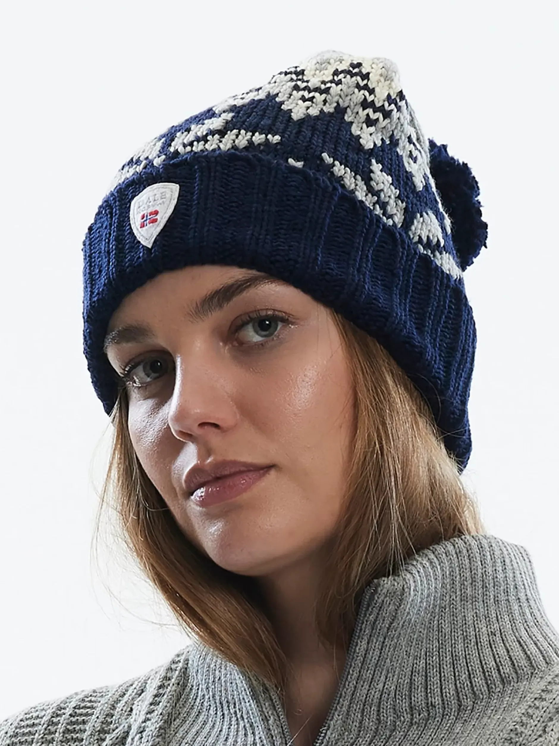 New Dale of Norway Myking Lue Merino Unisex Mork Bla