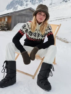 Clearance Dale of Norway Myking Ullgenser - Merino Sort