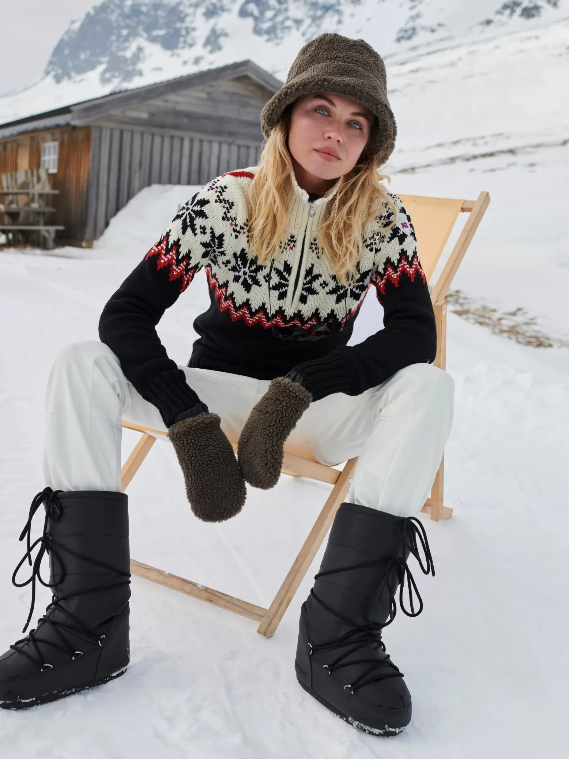 Clearance Dale of Norway Myking Ullgenser - Merino Sort