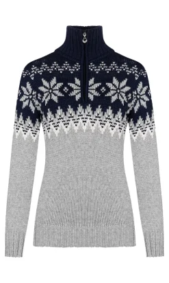 Hot Dale of Norway Myking Ullgenser - Merino Gra / Mork Bla