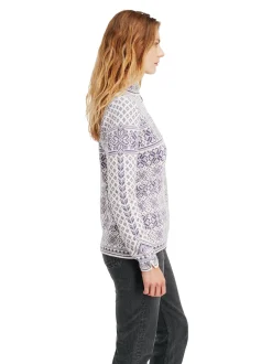 Online Dale of Norway Peace Ullgenser Offwhite Mork Lilla