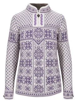 Online Dale of Norway Peace Ullgenser Offwhite Mork Lilla