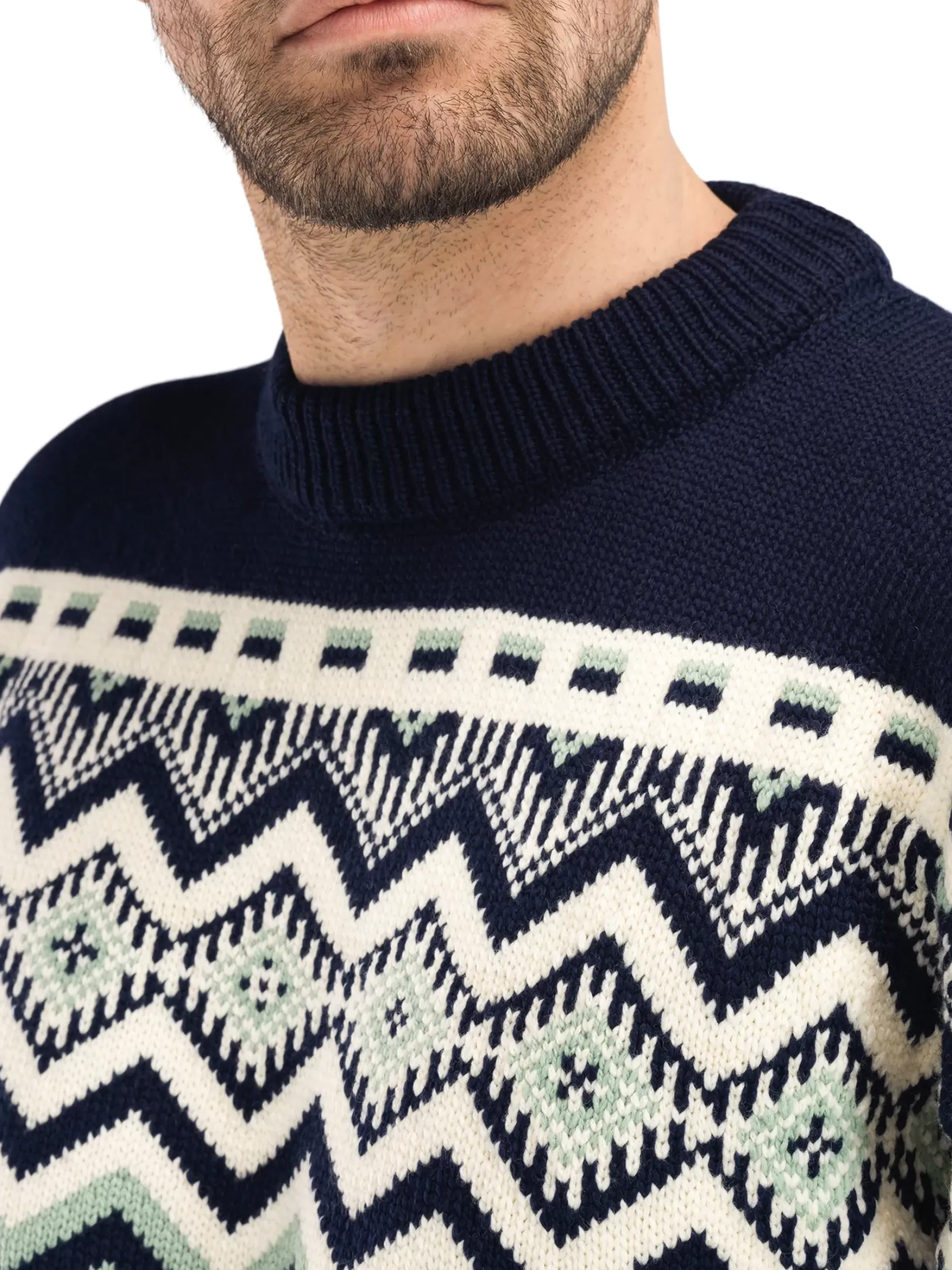 Sale Dale of Norway Randaberg Ullgenser Herre - Merino Lys Gronn