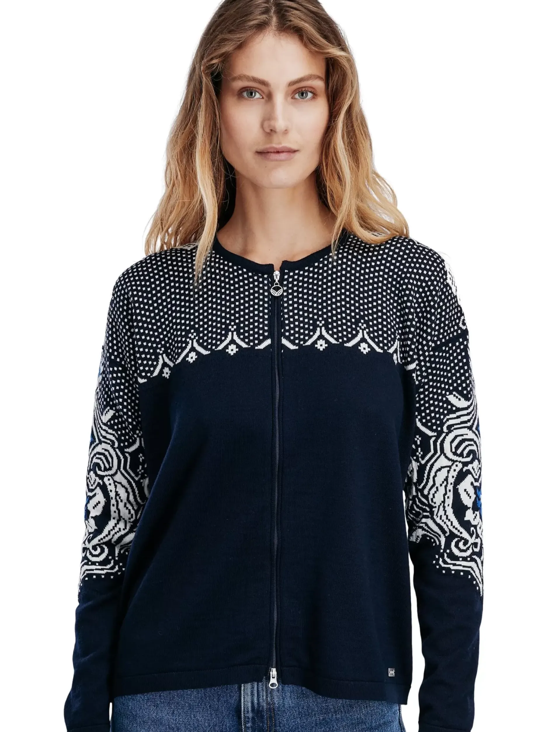 Sale Dale of Norway Rosendal Damejakke Mork Bla